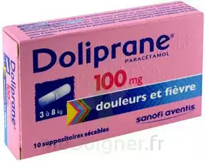 Doliprane 100 Mg Suppositoires Sécables 2plq/5 (10) à Embrun