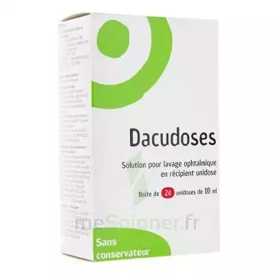 Dacudoses Solution Pour Lavement Ophtalmologique 24unid/10ml à Embrun