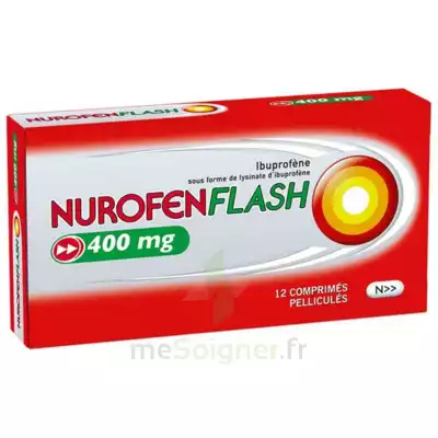 Nurofenflash 400 Mg Comprimés Pelliculés Plq/12 à Embrun