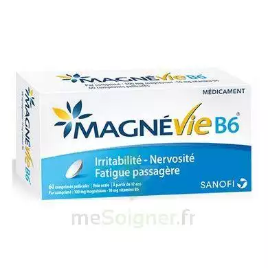 Magnevie B6 100 Mg/10 Mg Comprimés Pelliculés Plaq/60 à Embrun
