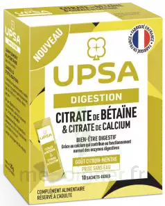Upsa Citrate De Bétaïne & Citrate De Calcium Poudre 10 Sachets à Embrun
